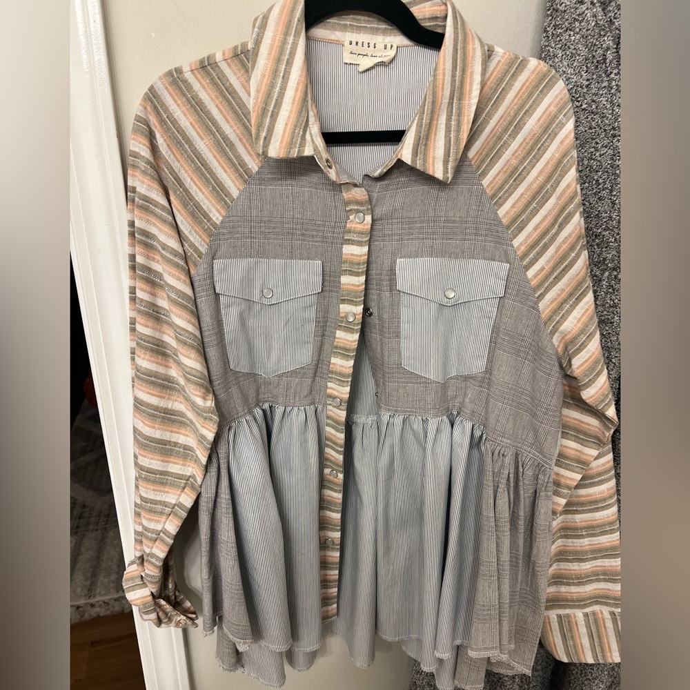 Dress Up Button Up